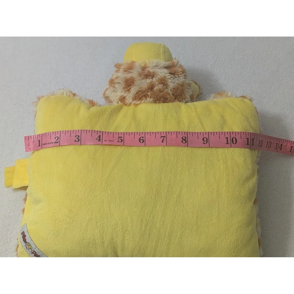 Pillow Pets Small Brown‎ Yellow Giraffe Stuffed Animal Plush Pillow 12